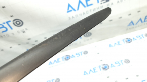 Left windshield molding for Audi Q5 8R 09-17, matte black, scratches, scuffed