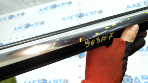 Door-glass molding, central rear left, Audi Q5 8R 09-17, chrome, scratches