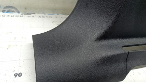 Lower left center pillar trim for Audi Q5 8R 09-17, black, scratches