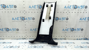 Lower left center pillar trim for Audi Q5 8R 09-17, black, scratches