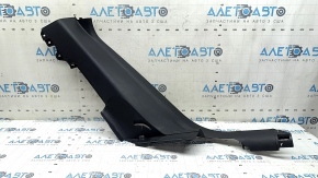 Inner rear left door sill trim for Audi Q5 8R 09-17, black, scratches, worn