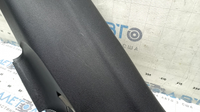 Inner rear left door sill trim for Audi Q5 8R 09-17, black, scratches, worn
