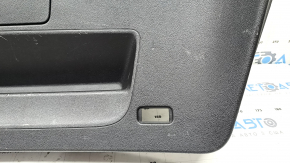 Lower tailgate trim assembly for Audi Q5 8R 09-17, black, scratches, worn