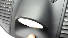 Black Porsche Macan 15-26 chronograph bezel, broken mount, scratches