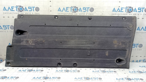 Left underbody protection for Hyundai Elantra AD 17-20 2.0 is worn, fasteners are torn