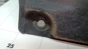 Left underbody protection for Hyundai Elantra AD 17-20 2.0 is worn, fasteners are torn