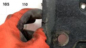 Right underbody protection for Hyundai Elantra AD 17-20, tears, wear