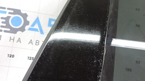Complete rear left door for a Porsche Macan 15-26 keyless, tinted, blue M5X, dents, bumps, and spider webs on the trims