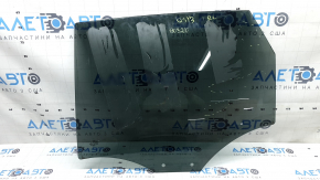 Rear left door glass of Audi Q5 8R 09-17, scratches, glued