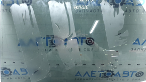 Rear left door glass of Audi Q5 8R 09-17, scratches, glued