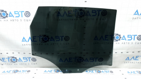 Rear left door glass of Audi Q5 8R 09-17, scratches, glued