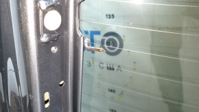 Bare trunk door with glass Audi Q5 8R 09-17 graphite LZ7L scratches on the glass