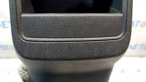 Rear center console trim for VW Passat b7 12-15 USA, black, scratches