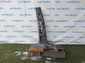The central left body pillar of a BMW X5 F15 14-18 on the body, dents, bumps