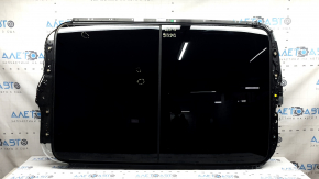 Panorama assembly for Audi Q5 8R 09-17, gray curtain, needs cleaning, scratches on the glass