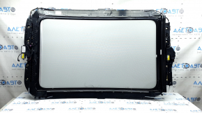 Panorama assembly for Audi Q5 8R 09-17, gray curtain, needs cleaning, scratches on the glass