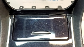 Infiniti QX30 17-19 center console trim, glossy black, scratches