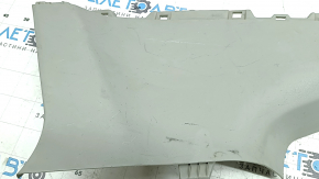 Right rear pillar trim for Toyota Prius V 12-17, gray, scratches, needs cleaning