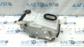 The rear heater housing is bare, the air conditioner of a Mazda CX-90 24-26 has a broken mount.