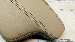 Infiniti QX30 17-19 leather armrest, beige, dry-cleanable