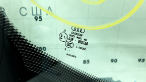 Audi Q5 8R 13-17 windshield, rain sensor rest, sand, scratches