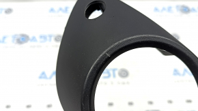 Right fog light frame for Porsche Macan 15-18 under parking sensors, texture, sand, broken parking sensor mounts