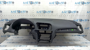 Audi Q5 8R 09-17 black dashboard with airbag