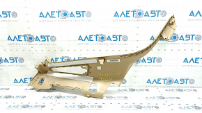 Rear right door sill plate for Porsche Macan 15-18, beige, under the airbag, whitened plastic, scratches