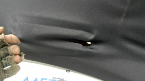 Porsche Macan 15-18 black fabric headliner, for panoramic windows, without Light pack