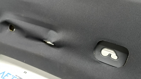 Porsche Macan 15-18 black fabric headliner, for panoramic windows, without Light pack