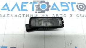 Rear bumper license plate light, left, Porsche Macan 15-18