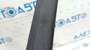 Left front pillar trim for Porsche Macan 15-21, black fabric, worn, torn
