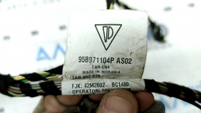 Wiring for the rear bumper of a Porsche Macan 15-26 for parking sensors and a camera