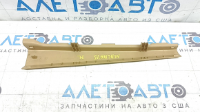 Front pillar trim middle left Porsche Macan 15-18 beige