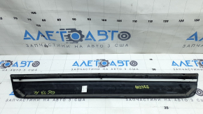 Audi Q5 8R 09-17 black and chrome outer door sill trim, front left, scratches, abrasions