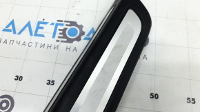Audi Q5 8R 09-17 black and chrome outer door sill trim, front left, scratches, abrasions