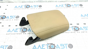 Porsche Macan 15-18 center console armrest, beige leather