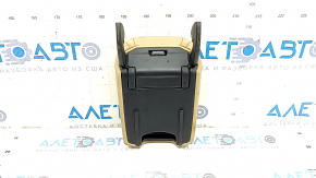 Porsche Macan 15-18 center console armrest, beige leather