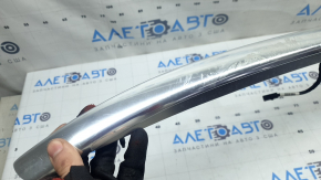 Left longitudinal roof rail for Audi Q5 8R 09-17, chrome, scratches, glued on