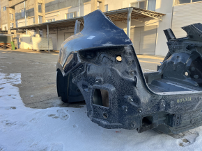 Quarter wing rear left Porsche Macan 15-26 on the body, blue