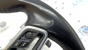 Porsche Macan 15-26 steering wheel, black leather, heated, scratches