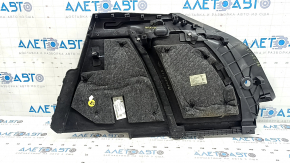 Left arch trim for Porsche Macan 15-18, black, scratches, worn