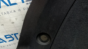 Left arch trim for Porsche Macan 15-18, black, scratches, worn