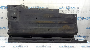Left underbody protection for Audi Q5 8R 09-17, tears, worn