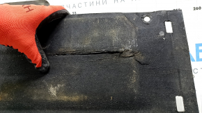 Left underbody protection for Audi Q5 8R 09-17, tears, worn