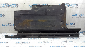 Right underbody protection for Audi Q5 8R 09-17, tears, scuffed