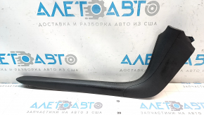 Cadillac ATS 13-19 center console trim, right side, black leather, dented