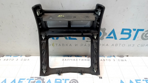 Rear center console trim for Cadillac ATS 13 - brown, scratches