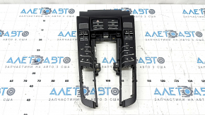 Porsche Macan 15-18 climate control with heated and ventilated seats, black with chrome