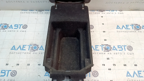 Cadillac ATS 13 armrest, complete, leather, brown, ready for re-upholstery